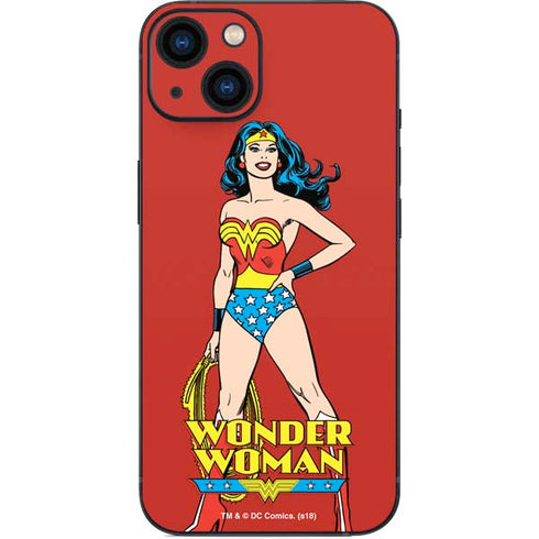 DC Comics Wonder Woman Classic Art Pose iPhone 14 Plus Skin